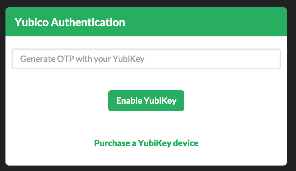 yubikey-not-active